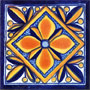 Mexican Decorative Tile Yessenia 1123